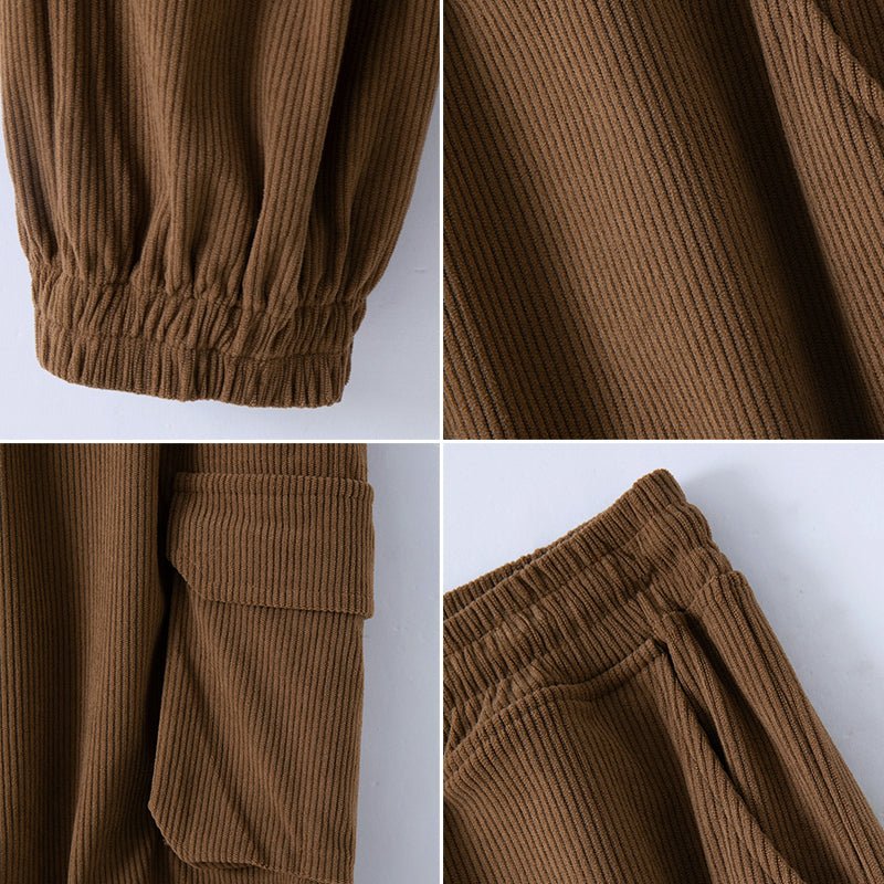 DIETER - LOCKERE CORD-CARGOHOSE