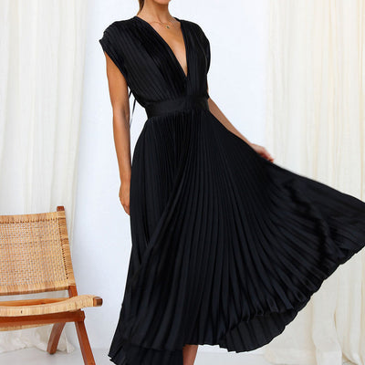 Bibi | Kleid mit V-Ausschnitt