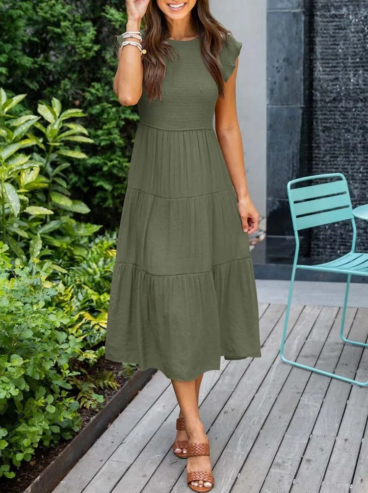 Daisy™ | Elegantes bauchbedeckendes Kleid