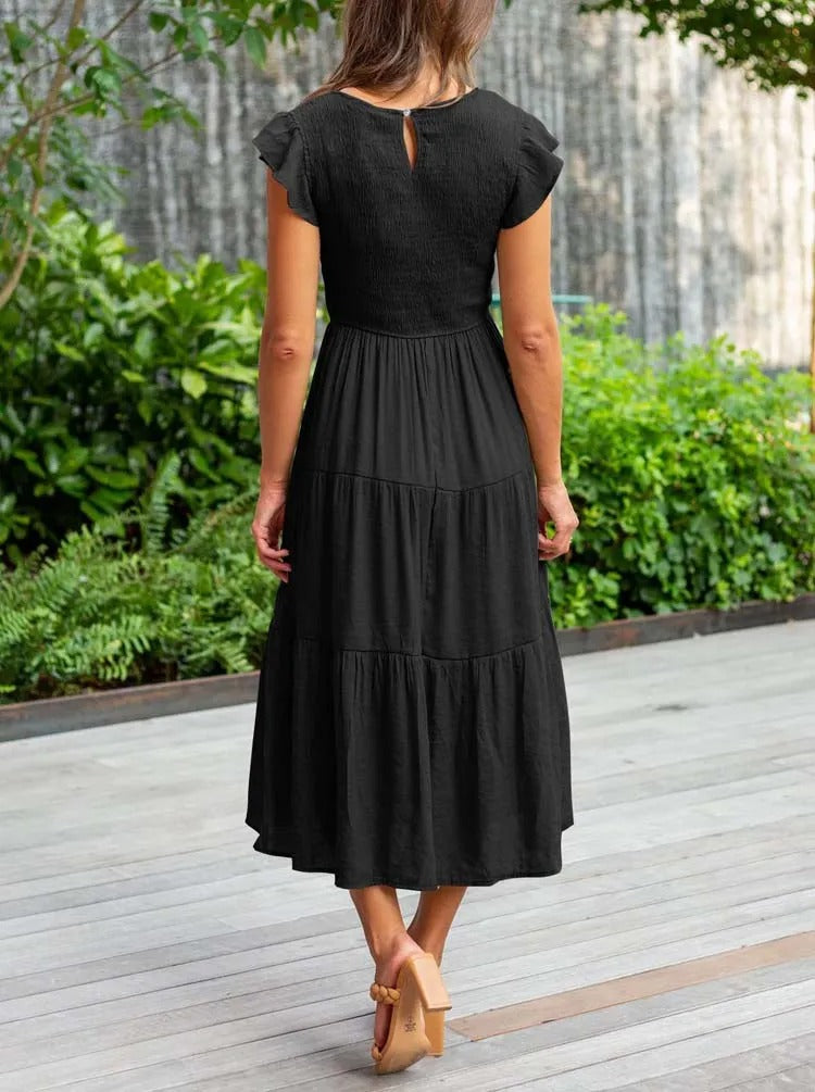 Daisy™ | Elegantes bauchbedeckendes Kleid