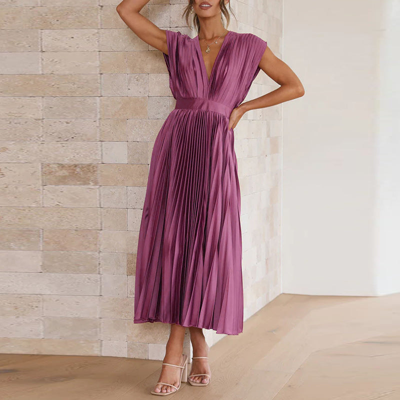 Bibi | Kleid mit V-Ausschnitt