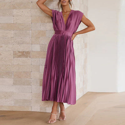 Bibi | Kleid mit V-Ausschnitt