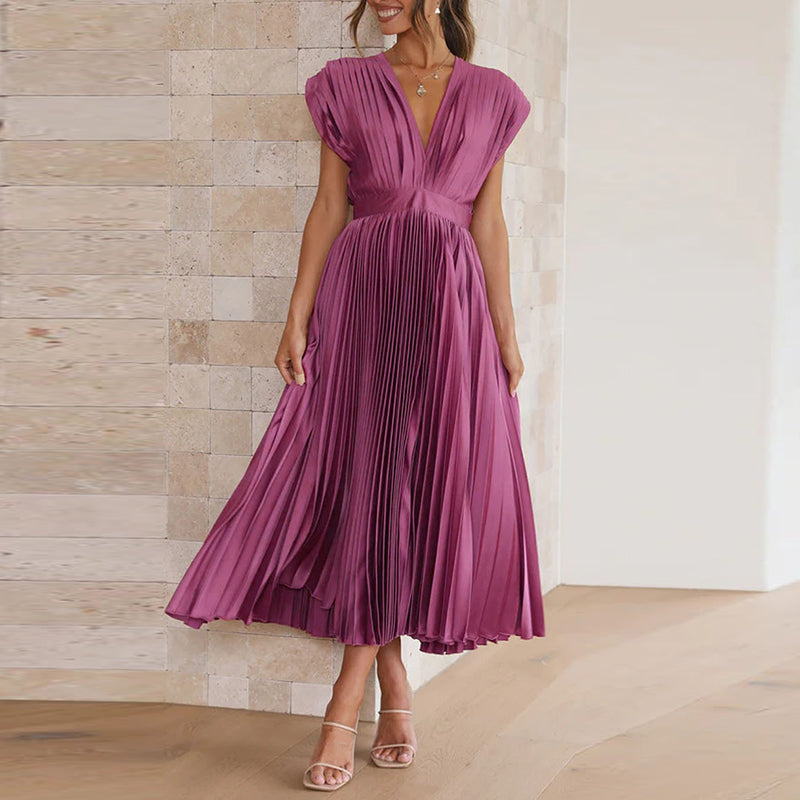 Bibi | Kleid mit V-Ausschnitt