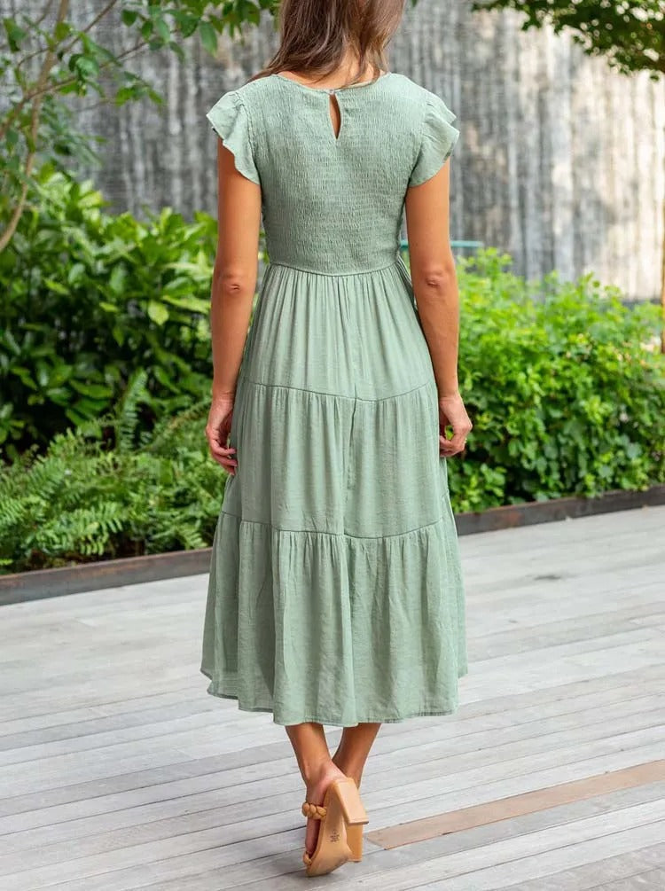 Daisy™ | Elegantes bauchbedeckendes Kleid