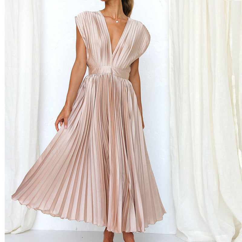 Bibi | Kleid mit V-Ausschnitt