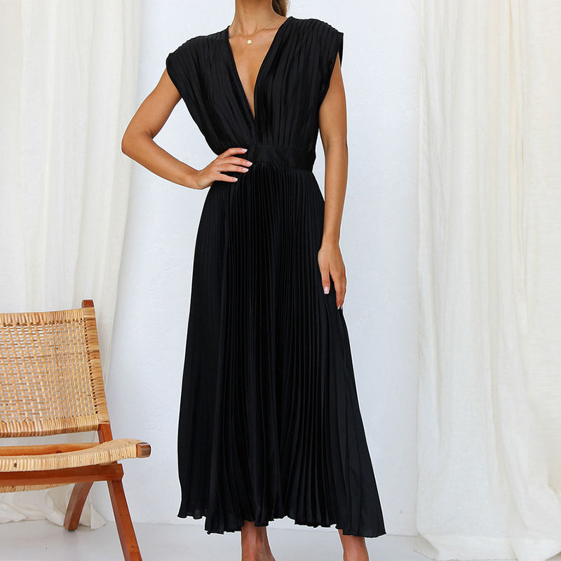 Bibi | Kleid mit V-Ausschnitt