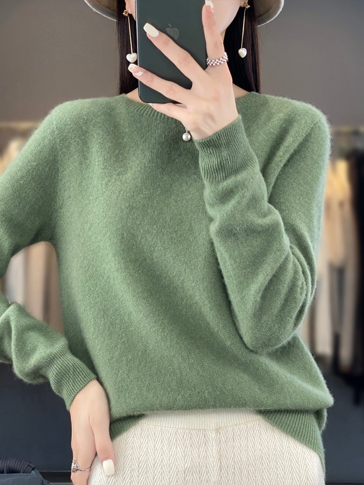 Anette | Warmer Kaschmir-Pullover für kalte Tage