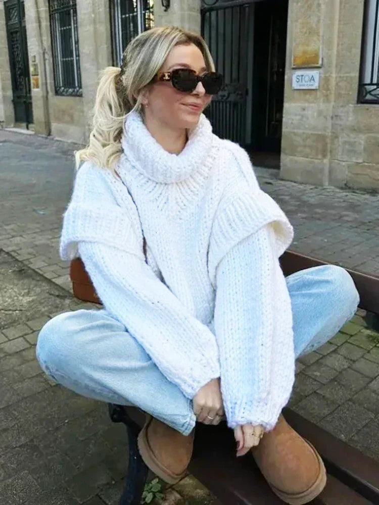 Elizabeth | Entspannter Rollkragenpullover für Frauen