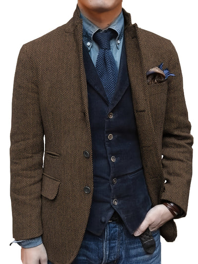 Dvian – Elegante Jacke Mit Knöpfen