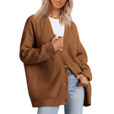 Soifa | V-Ausschnitt Strickjacke