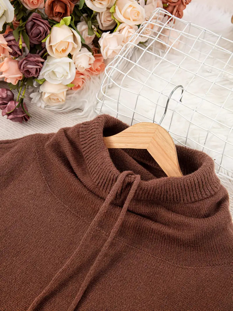 Natala - Strickpullover Mit Kängurutasche