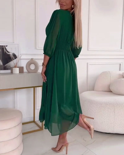 Cindy™ | Leichtes Seidenchiffonkleid