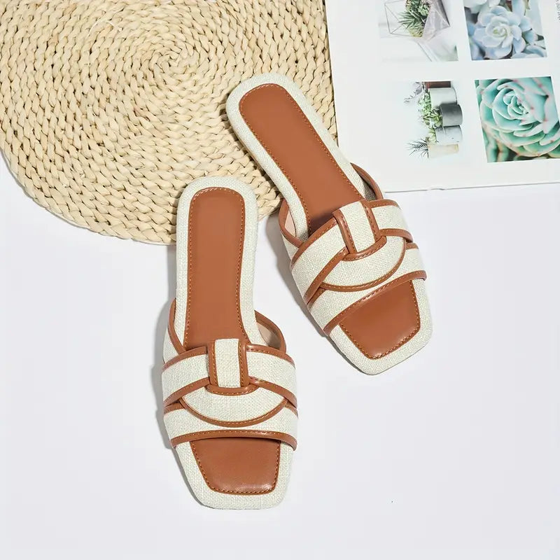 Jessica | Modische flache Sandalen für Frauen