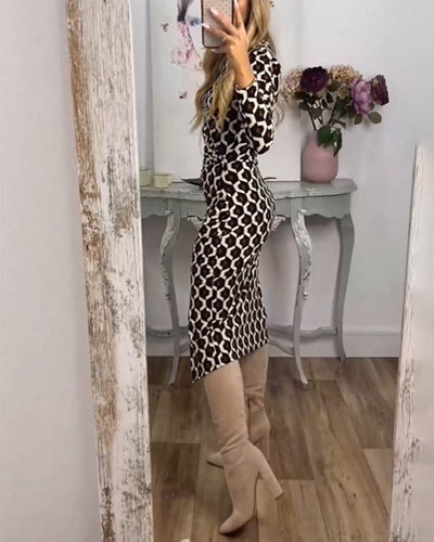Luisa - Elegantes Kleid mit Schlitz