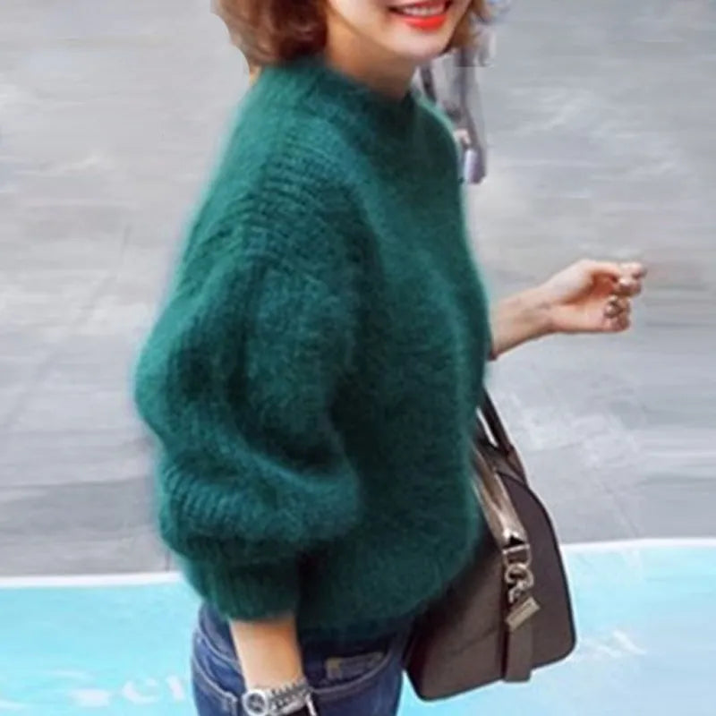 Jessica - Eleganter kalter Rippstrickpullover