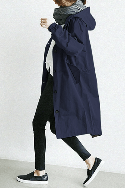 Windbreaker mit Kapuze für Frauen