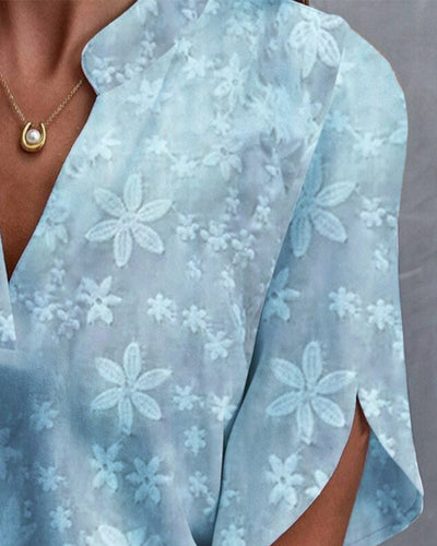 Ellen |  Bluse mit Blumendruck
