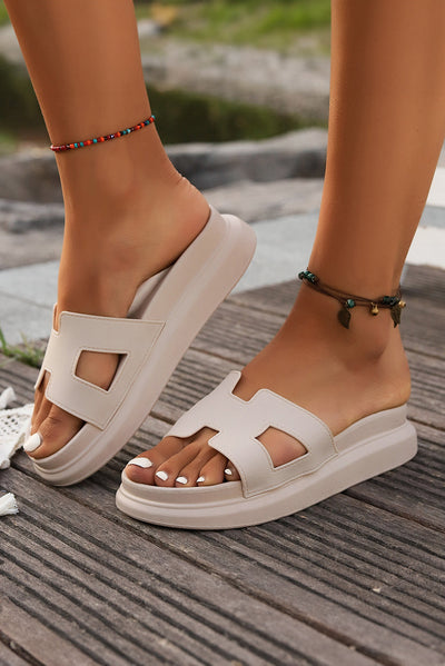 Nandine | Damen Design-Blocksandalen