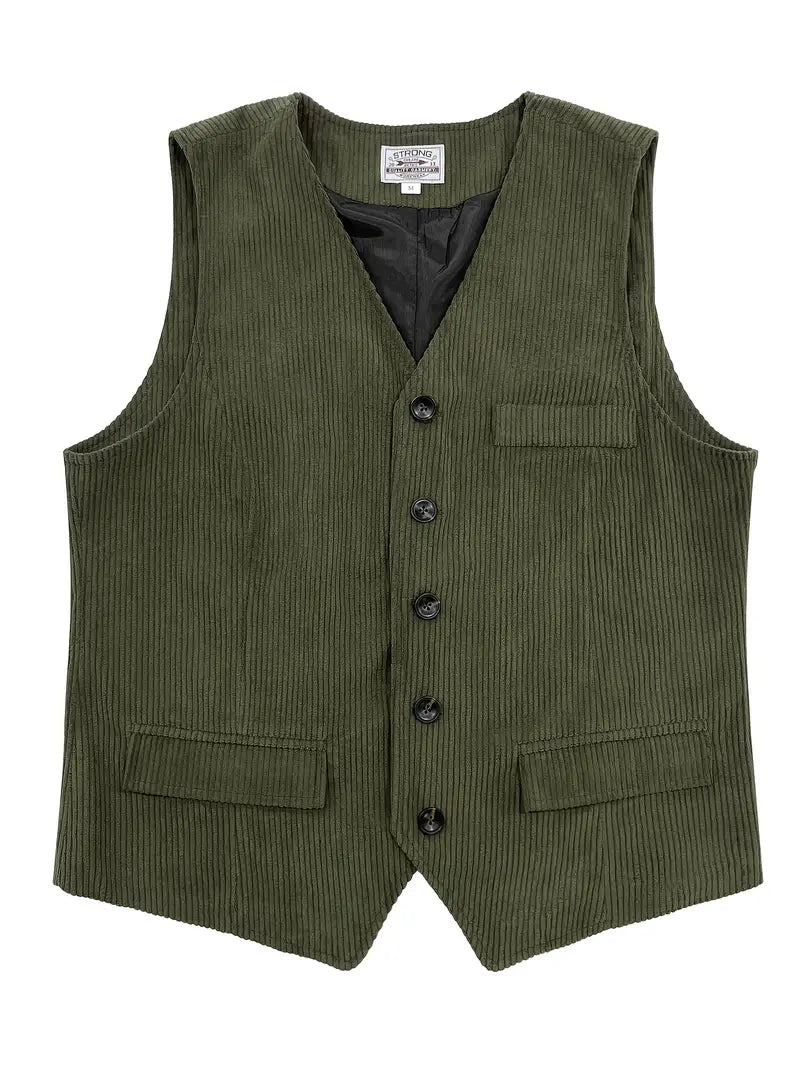 Fergus – Elegante Cord Weste