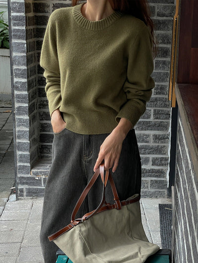 Mia - Gemütlicher Strickpullover