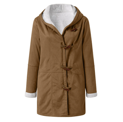 Weiche, stylische, gemütliche Kapuzenjacke für Damen