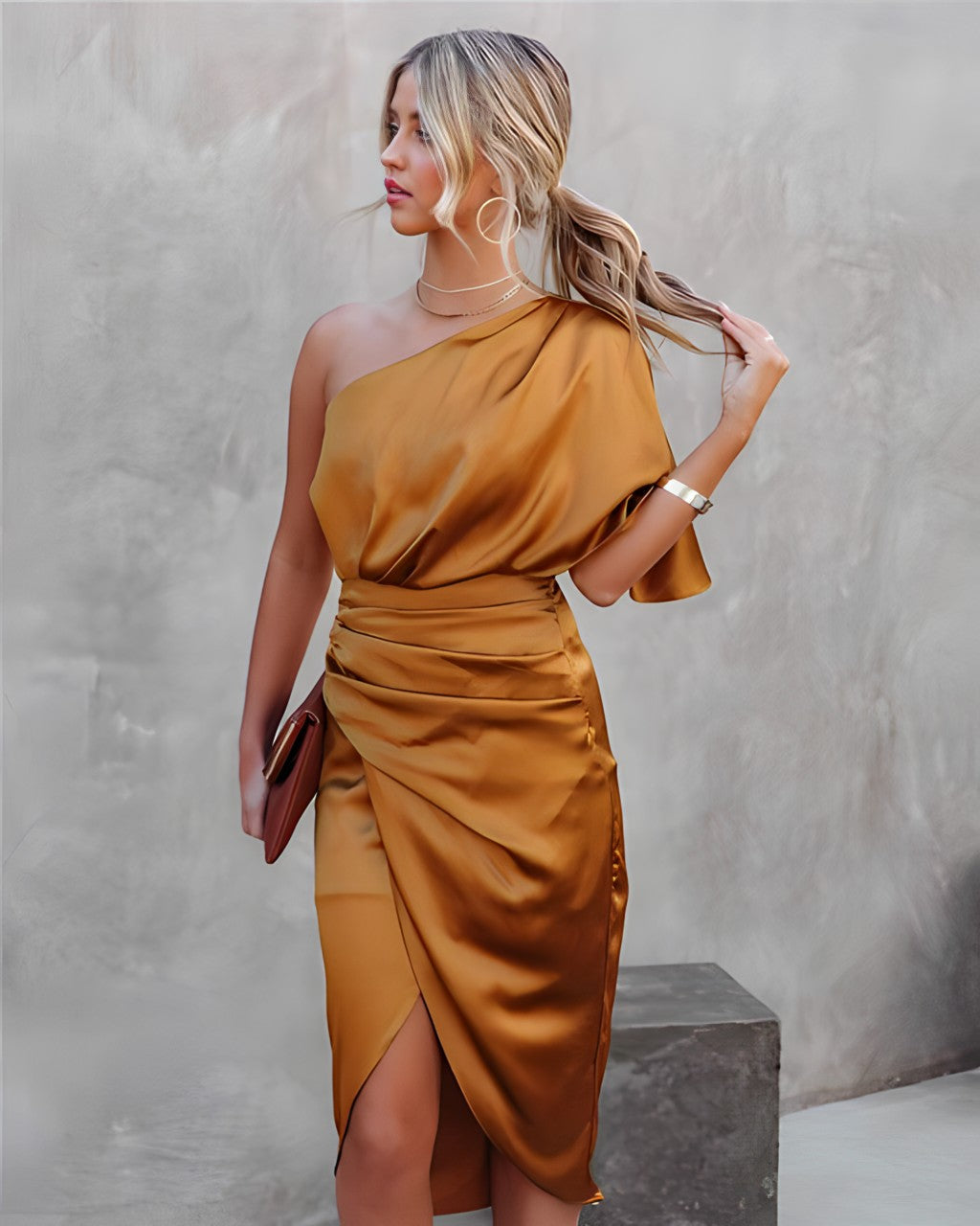 Allegra - Elegantes Seidenkleid