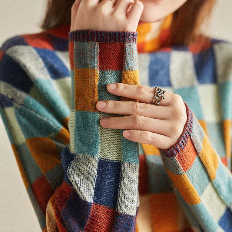 Luxus Kaschmir-Pullover Van Gogh