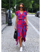 Rot Lila/Blau