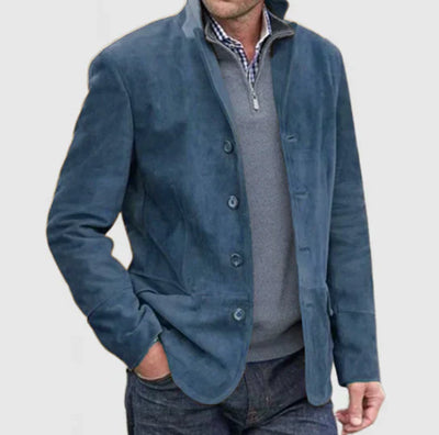 Vintage-Knopfverschlussjacke für Herren