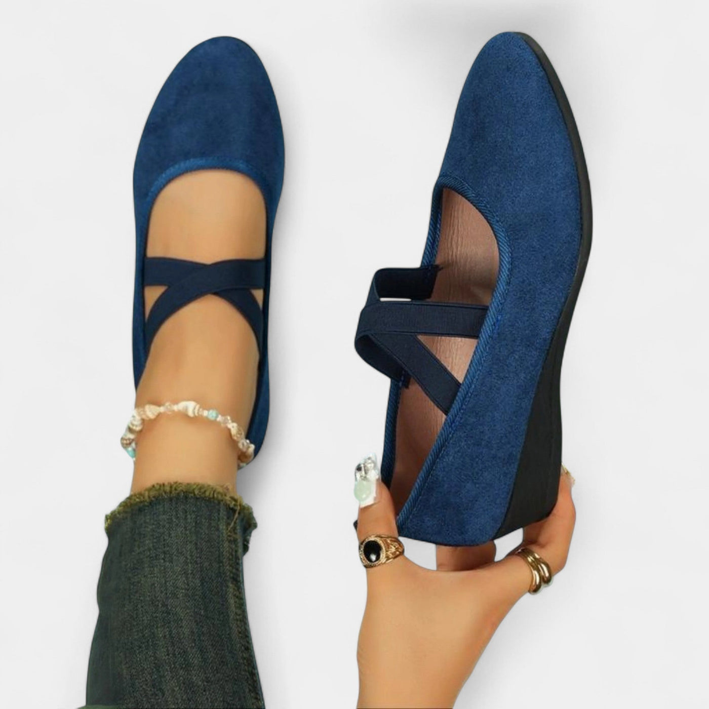Eniola – Bequeme Sneakers Mit Riemen