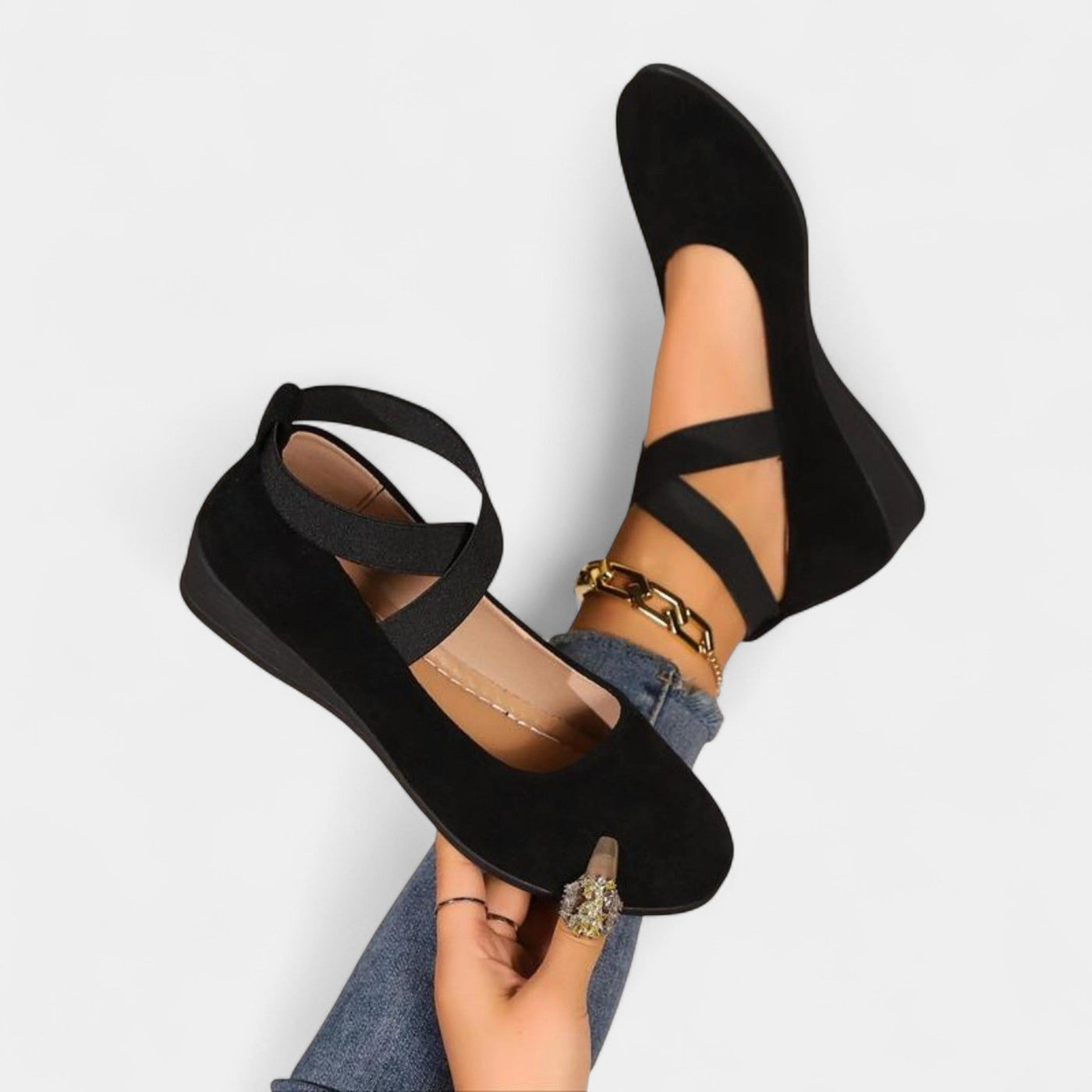 Eniola – Bequeme Sneakers Mit Riemen