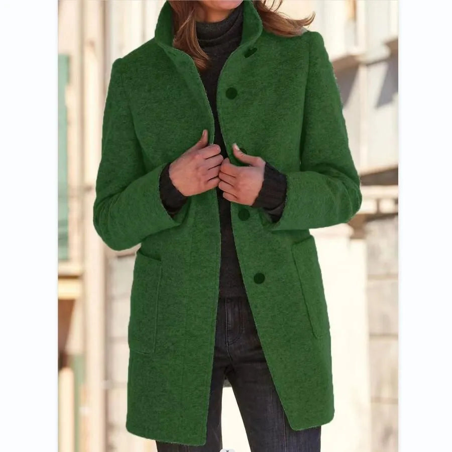 Vintage Coat 2.0 - Wollmantel für Frauen