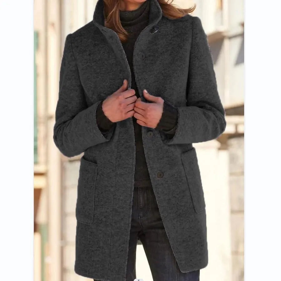 Vintage Coat 2.0 - Wollmantel für Frauen