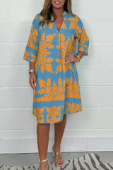 Orange und Blau