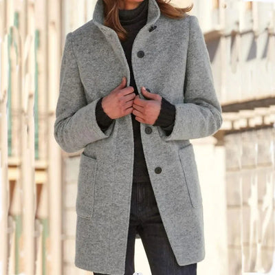 Vintage Coat 2.0 - Wollmantel für Frauen