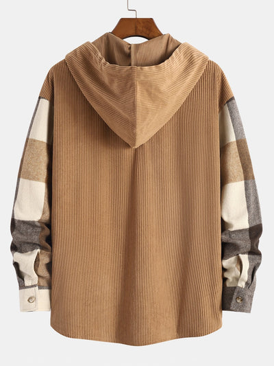 Gaston – Flanell Hemd Mit Kapuze
