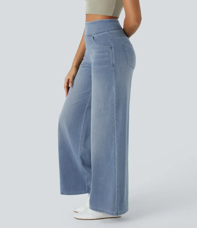Evie™ | Bequeme, hoch taillierte, dehnbare Hose