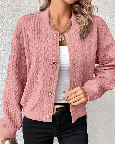 Mireille - Frauen-Strickjacke mit Knöpfen