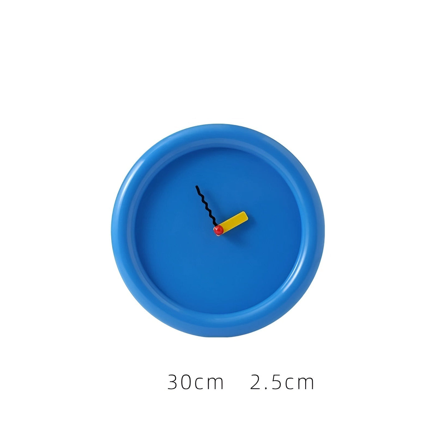 TimePop – Buntes geometrisches Wanduhren im Memphis-Stil mit mutigem künstlerischem Design