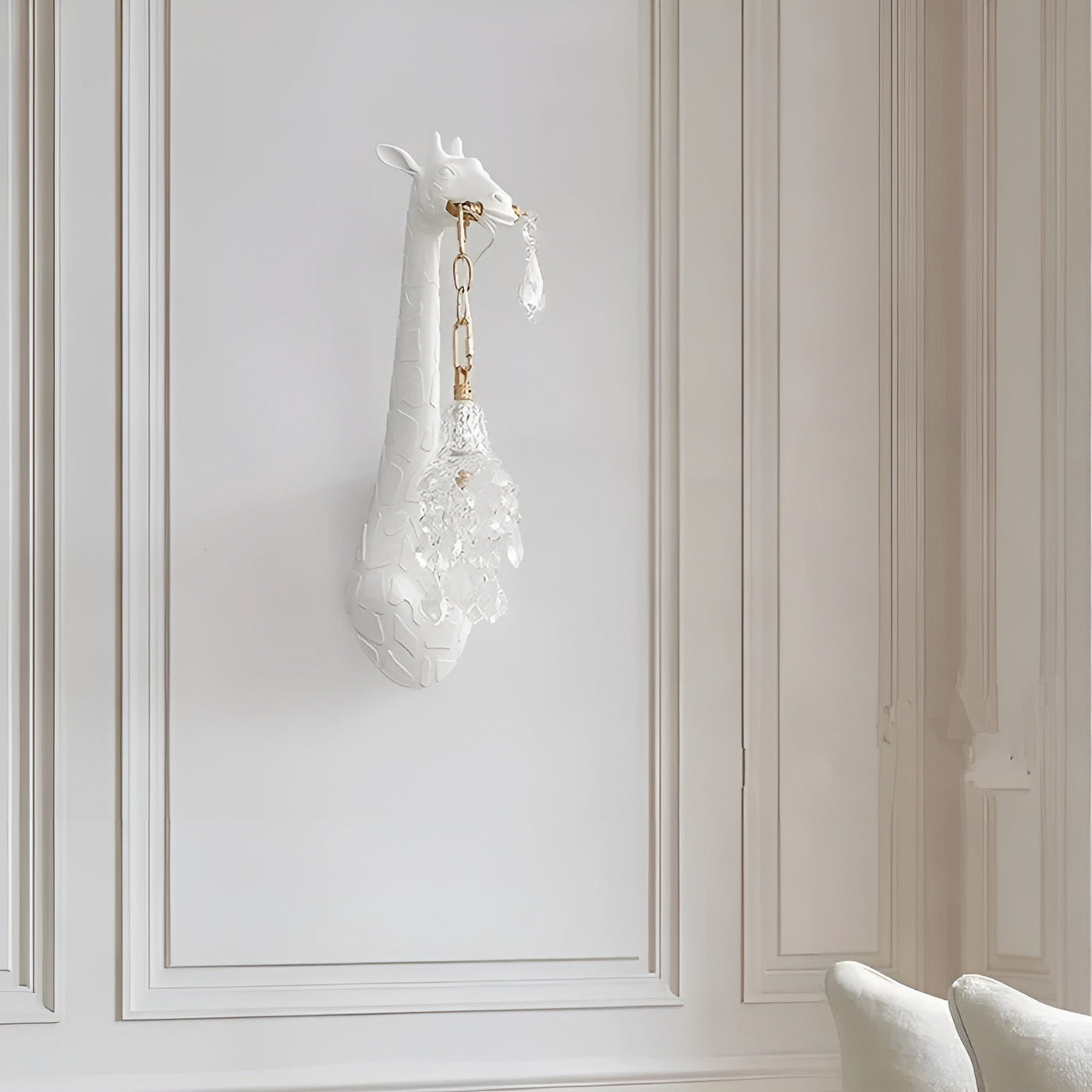 GlowNeck – Giraffenförmige LED-Wandlampe mit warmem, weichem Licht für einzigartige Einrichtung