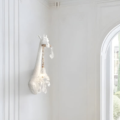 GlowNeck – Giraffenförmige LED-Wandlampe mit warmem, weichem Licht für einzigartige Einrichtung