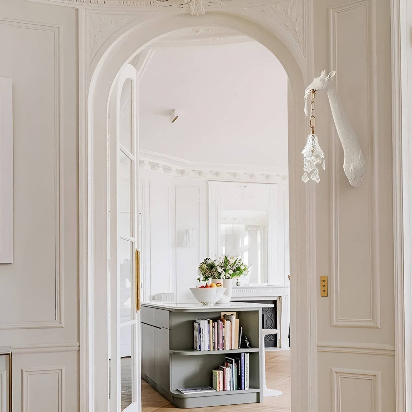 GlowNeck – Giraffenförmige LED-Wandlampe mit warmem, weichem Licht für einzigartige Einrichtung