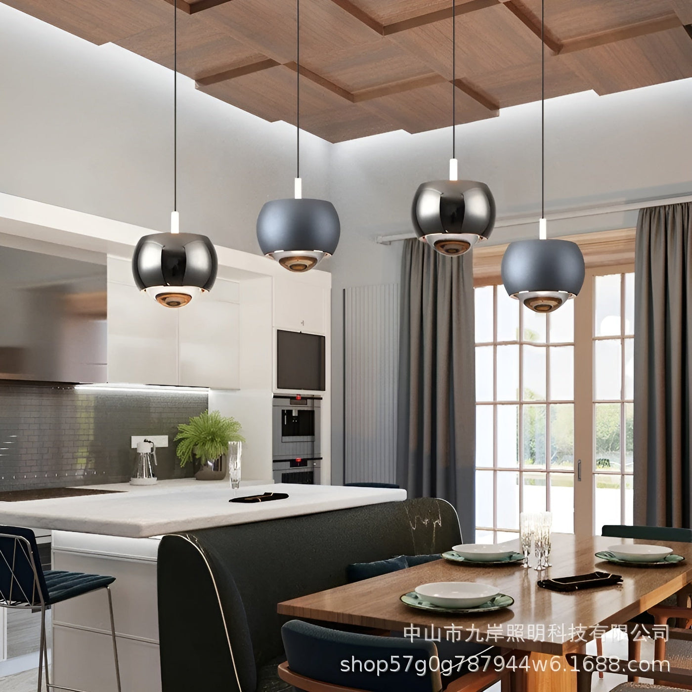 HaloForm – Minimalistische Pendelleuchte mit LED-Licht und elegantem kreisförmigem Design