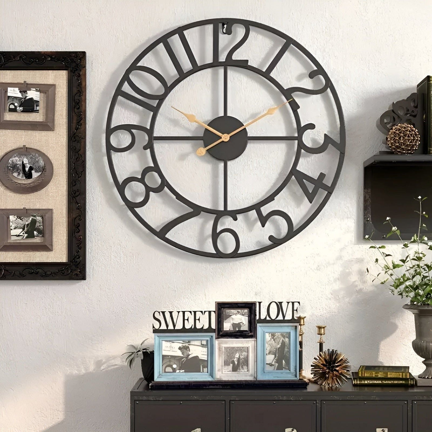TimeVista – Stilvoller Retro-Digital-Wecker mit großem, gut ablesbarem Display