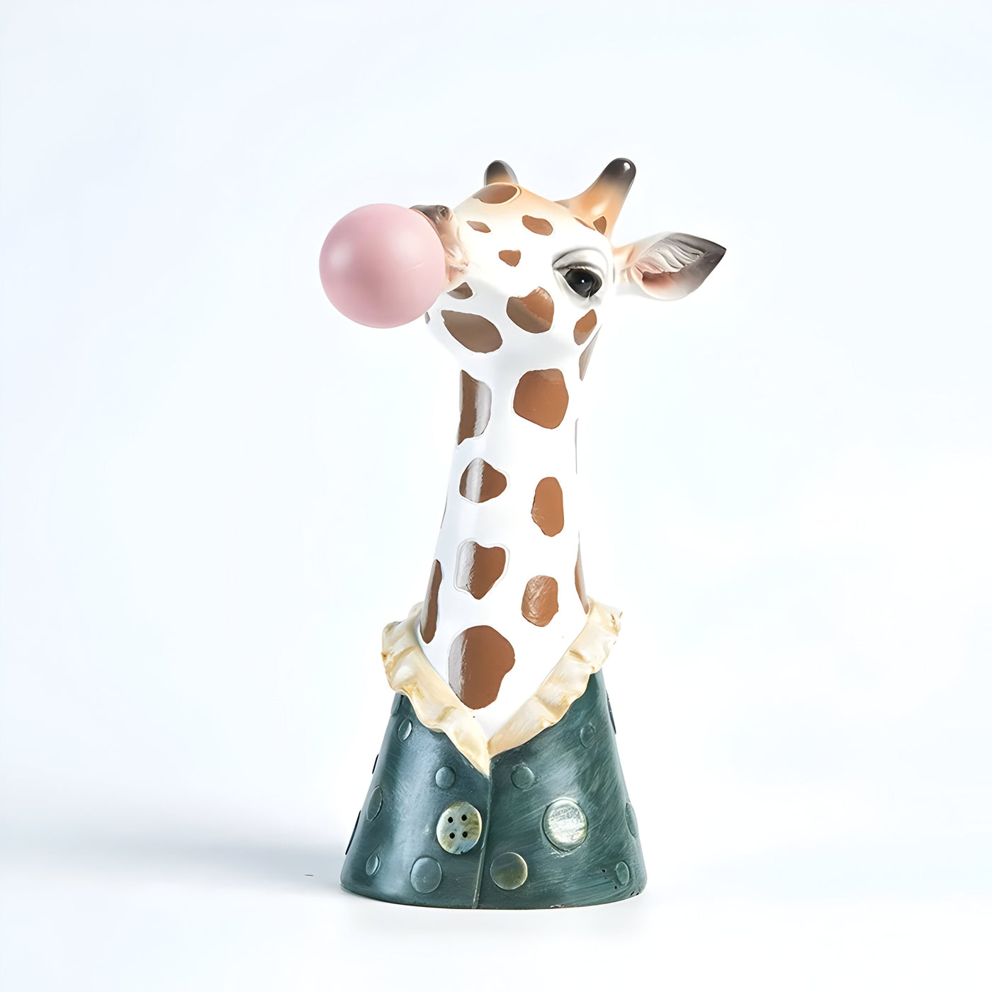 SafariWhimsy – Künstlerisch, tierinspiriertes Blasen-Vase