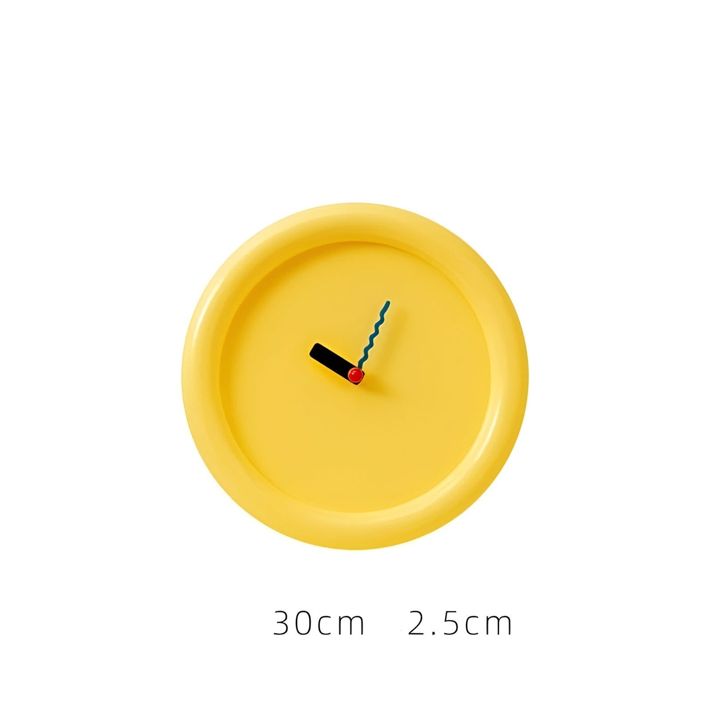 TimePop – Buntes geometrisches Wanduhren im Memphis-Stil mit mutigem künstlerischem Design