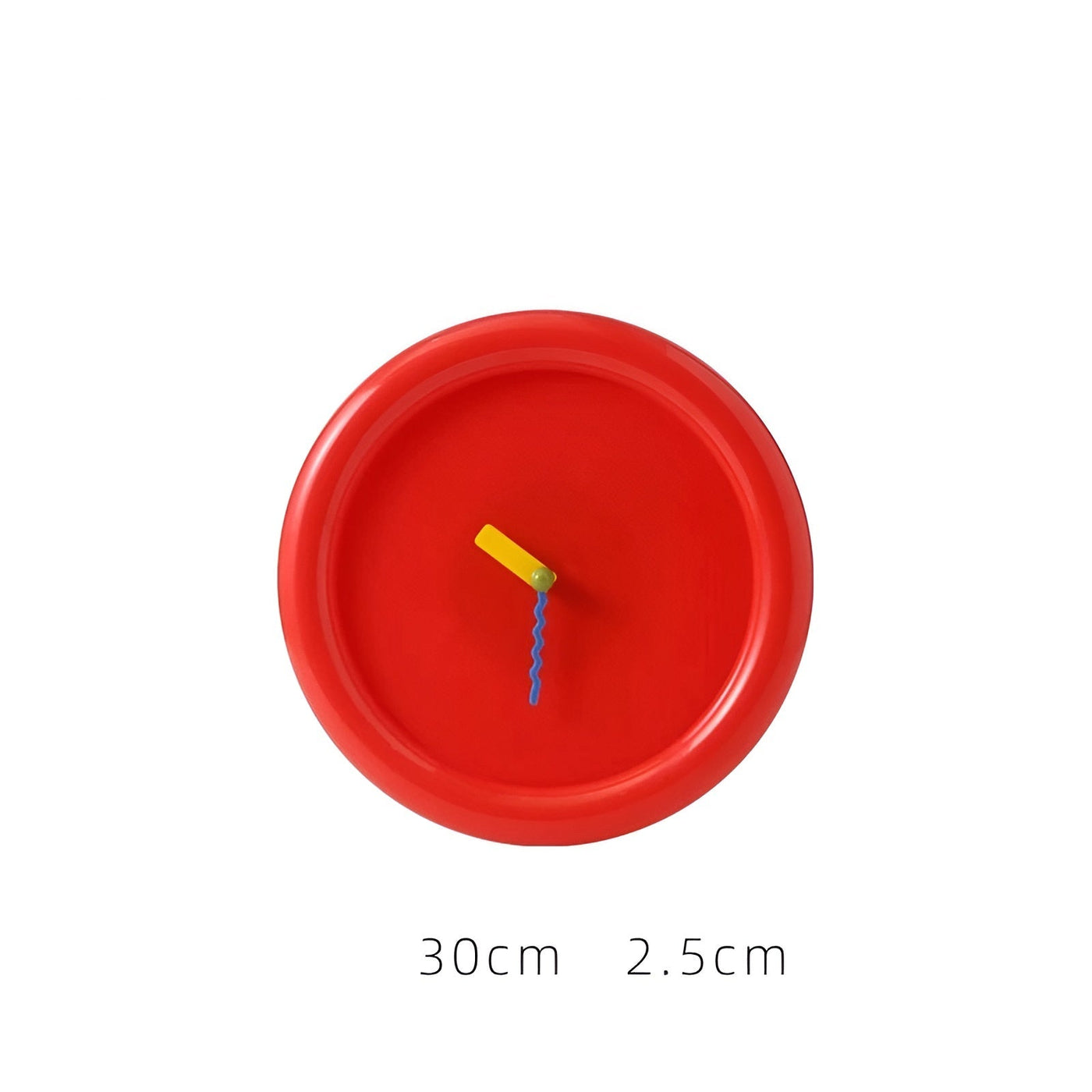 TimePop – Buntes geometrisches Wanduhren im Memphis-Stil mit mutigem künstlerischem Design