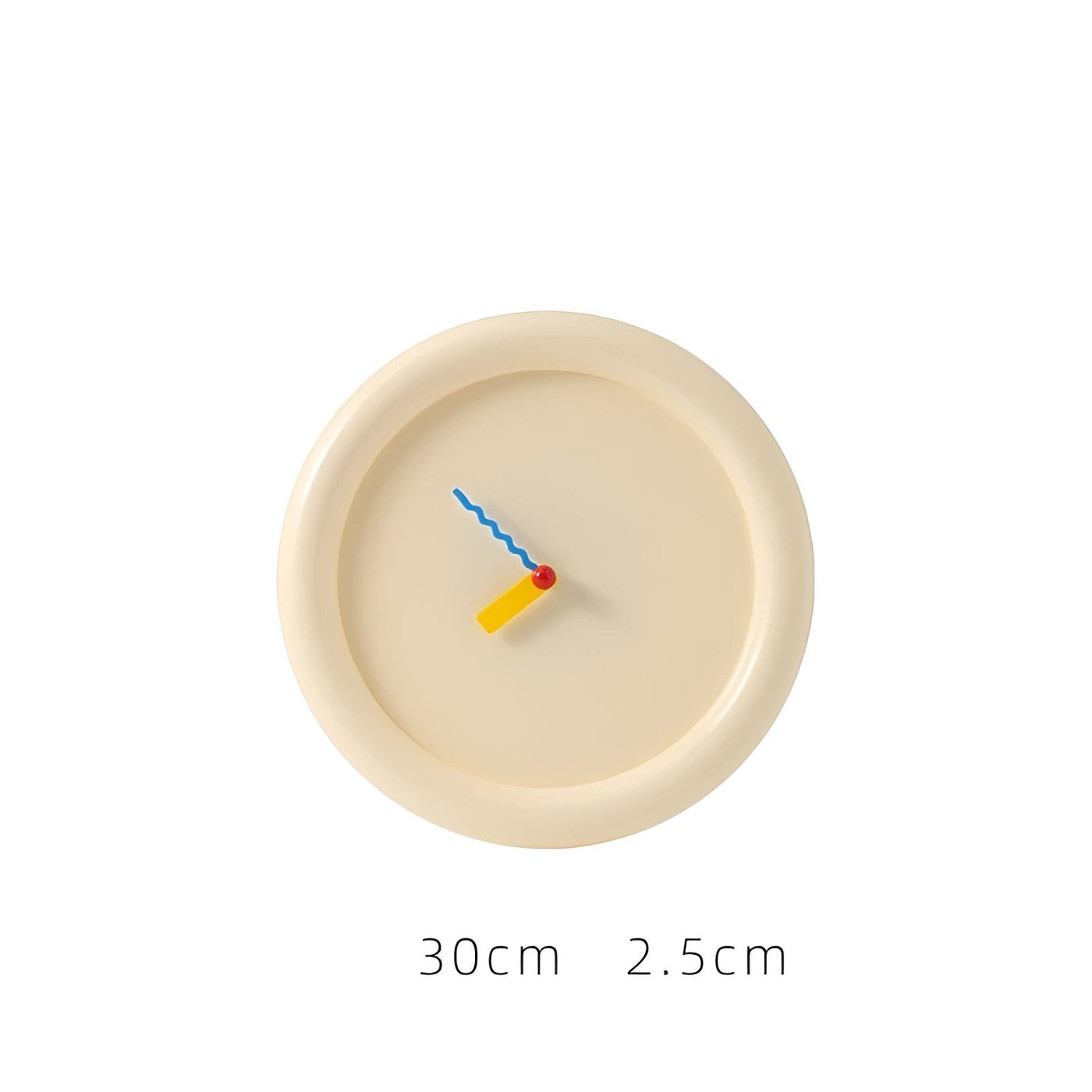 TimePop – Buntes geometrisches Wanduhren im Memphis-Stil mit mutigem künstlerischem Design