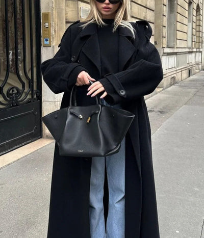 Marlene™ | Oversized-Mantel aus Wollmischung