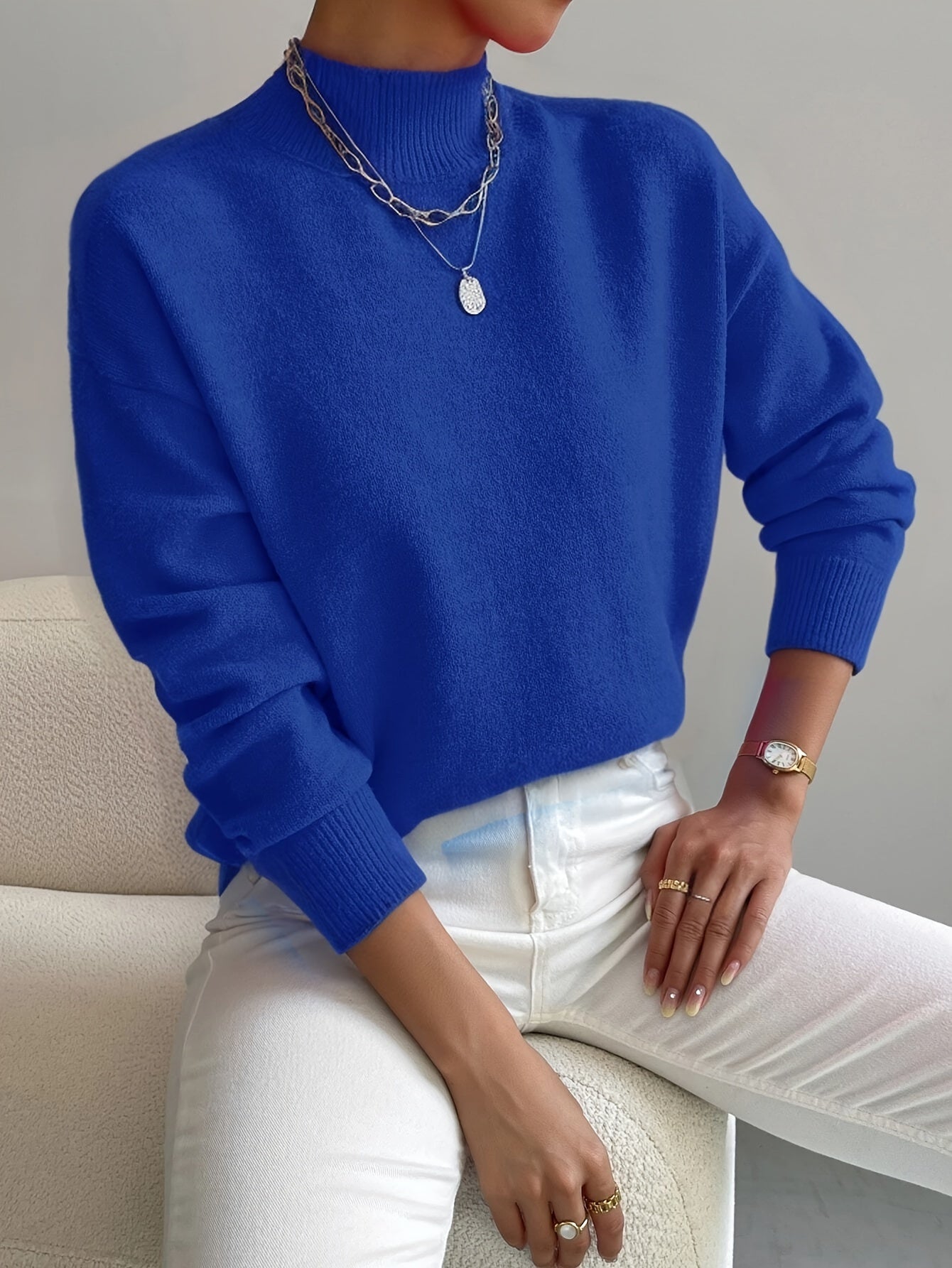 Yvonne – Eleganter Strickpullover